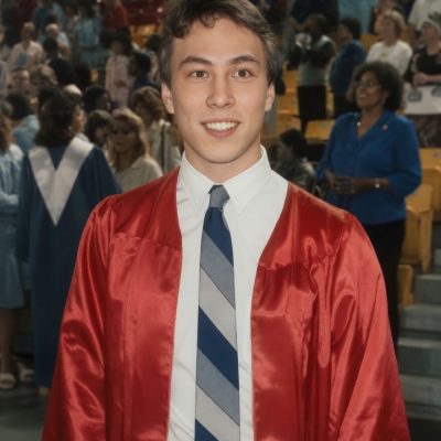 Eddie Hakala graduation photo